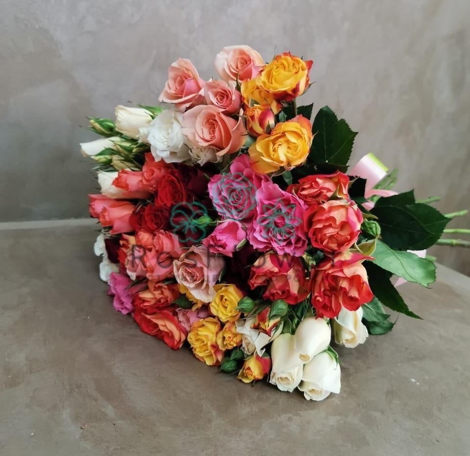 Букет цветов из: Розы в Ярково Новосибирской области