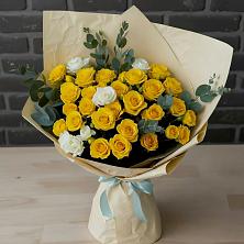 Букет цветов из:  Розы в Ярково Новосибирской области