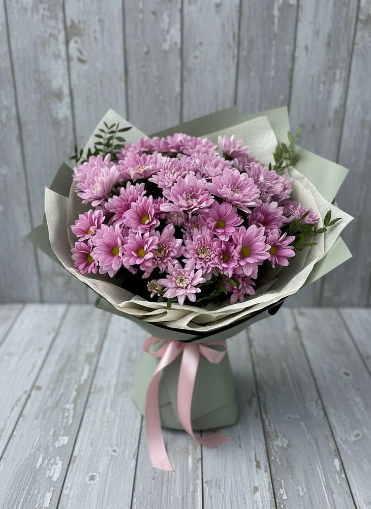 Букет цветов из: Хризантемы в Ярково Новосибирской области