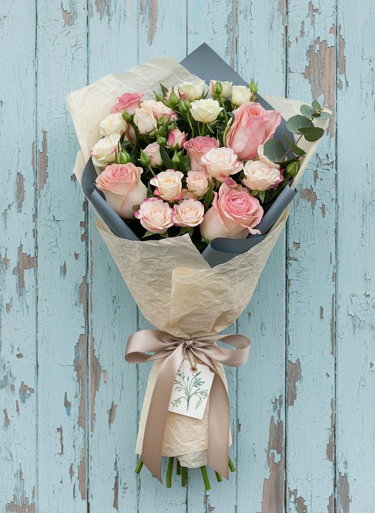 Букет цветов из: Розы в Ярково Новосибирской области