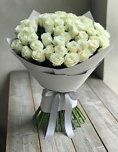 Букет 35 Белых роз в Ярково Новосибирской области