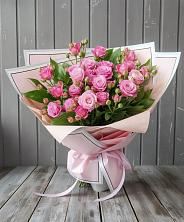 Букет Розовый кустик в Ярково Новосибирской области