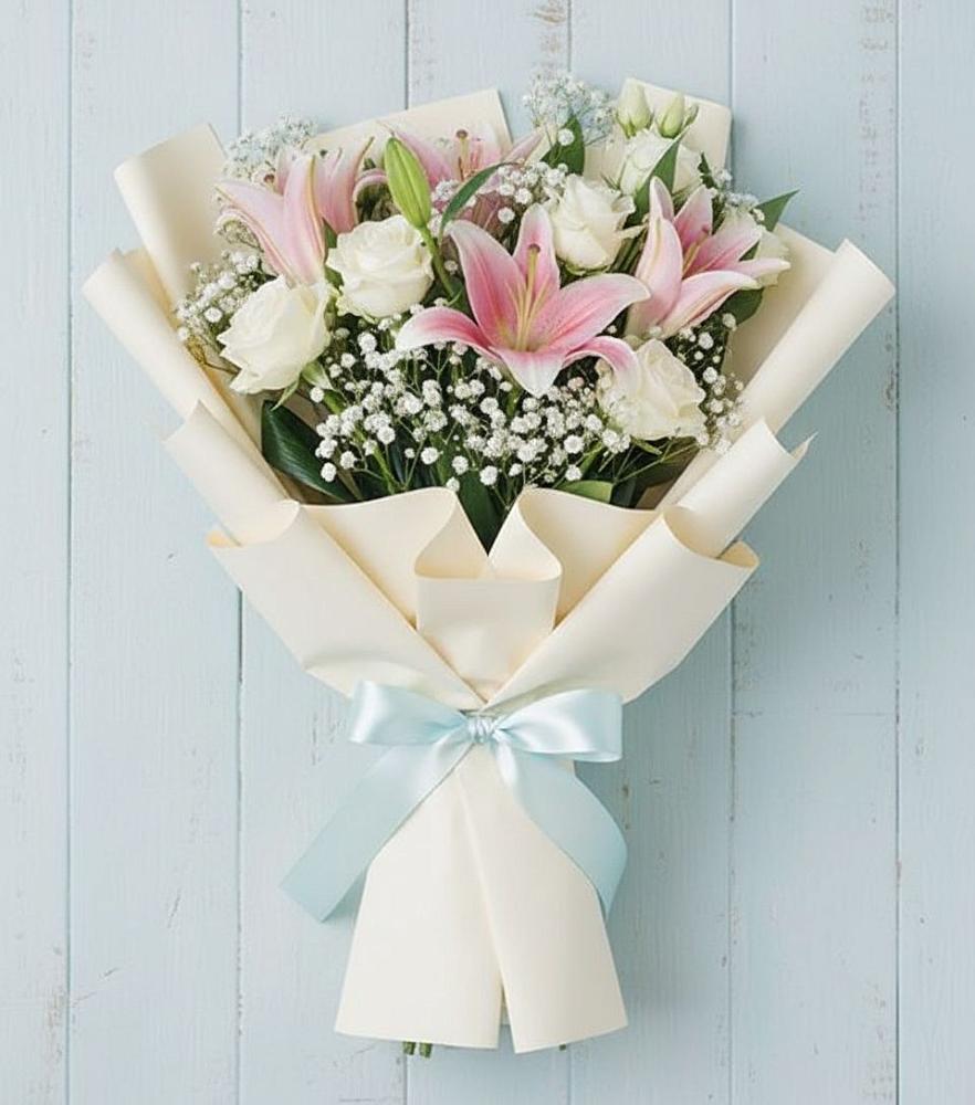 Букет цветов из: Лилии в Ярково Новосибирской области