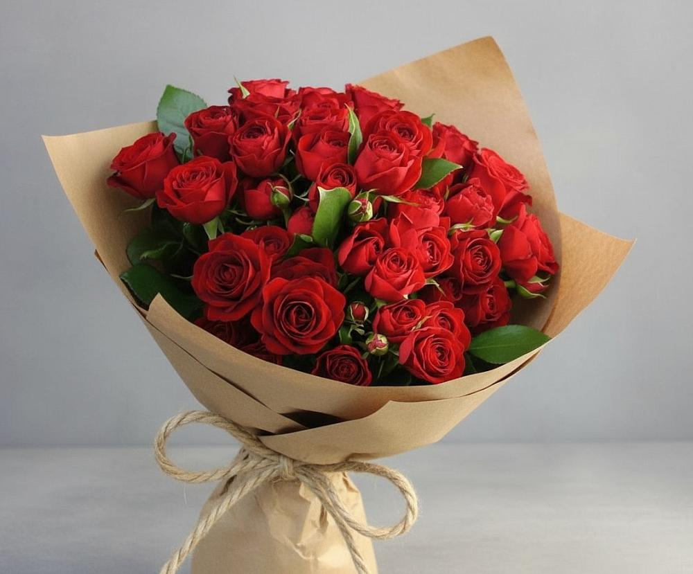 Букет Любовный роман в Ярково Новосибирской области