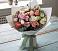 Букет цветов из: Розы, Лизиантусы и Гвоздики в Ярково Новосибирской области