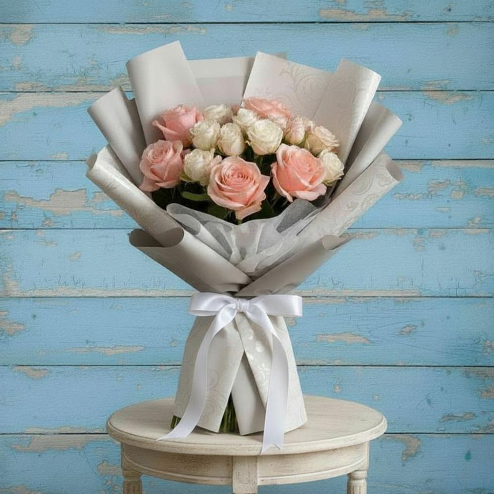 Букет цветов из: Розы в Ярково Новосибирской области