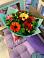 Букет цветов из: Герберы, Хризантемы и Альстромерии в Ярково Новосибирской области
