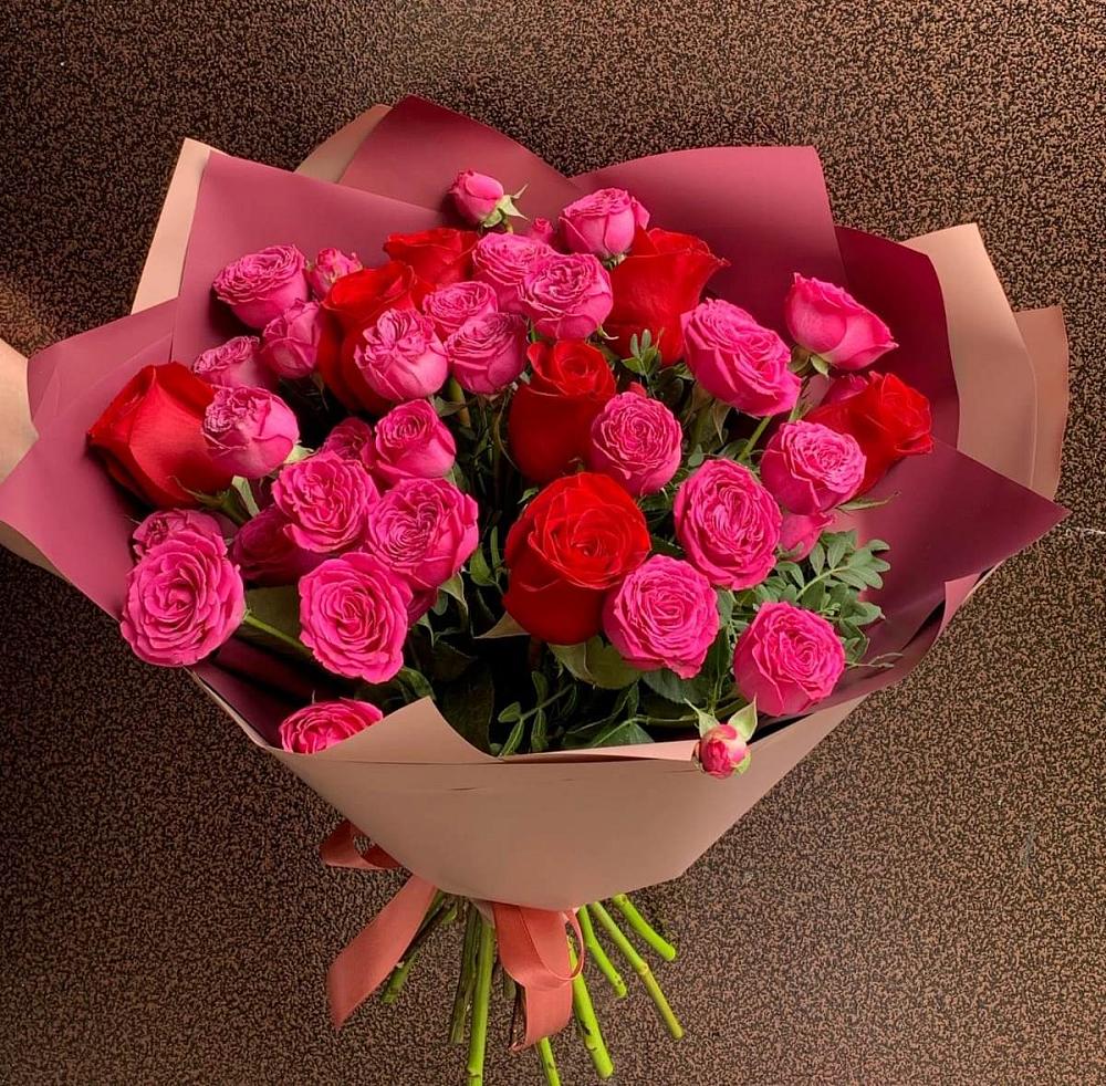 Букет В объятьях нежности в Ярково Новосибирской области