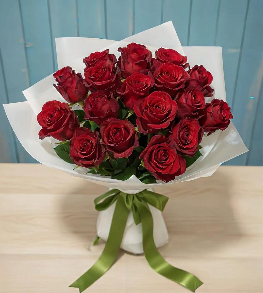 Букет Красные розы в Ярково Новосибирской области