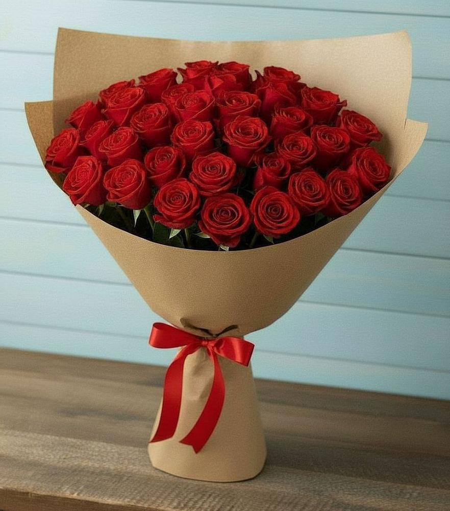 Букет Красные розы Милано в Ярково Новосибирской области