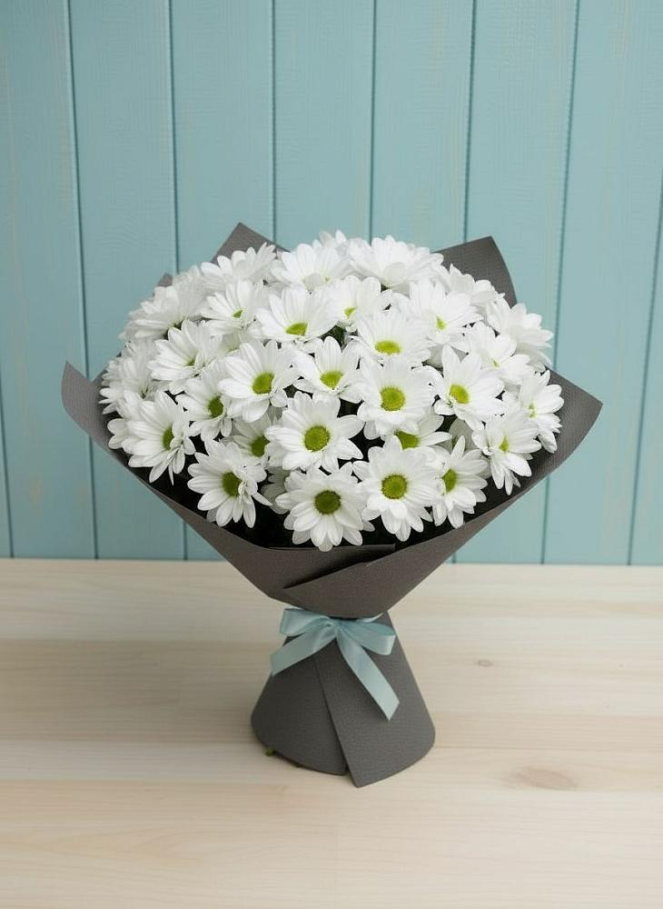 Букет цветов из: Хризантемы в Ярково Новосибирской области