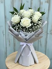 Букет цветов из:  Розы в Ярково Новосибирской области