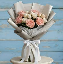 Букет цветов из:  Розы #REPLACE_PRED# Ярково Новосибирской области
