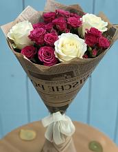 Букет цветов из:  Розы в Ярково Новосибирской области