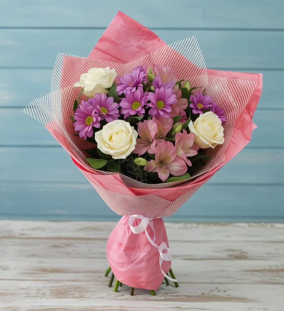 Букет цветов из: Герберы в Ярково Новосибирской области