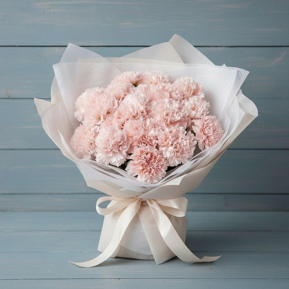 Букет цветов из: Гвоздики в Ярково Новосибирской области