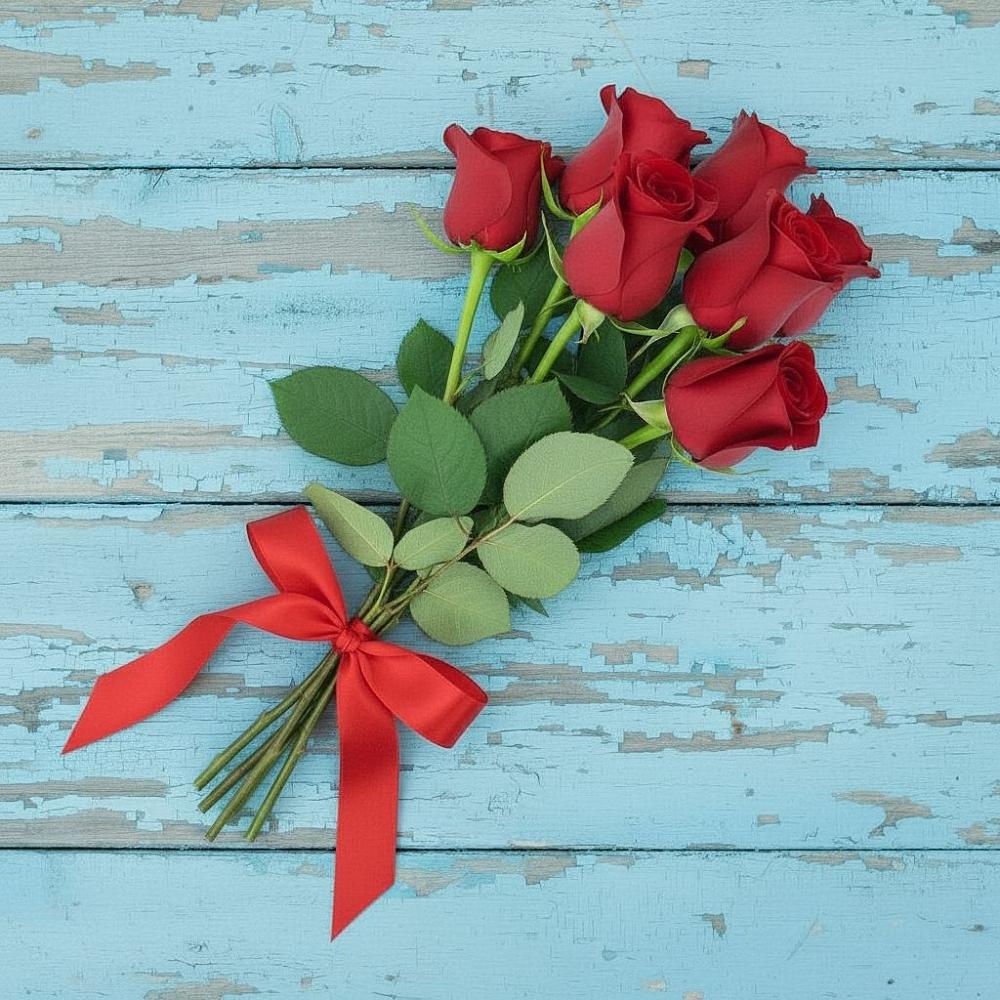 Букет Красные розы в Ярково Новосибирской области