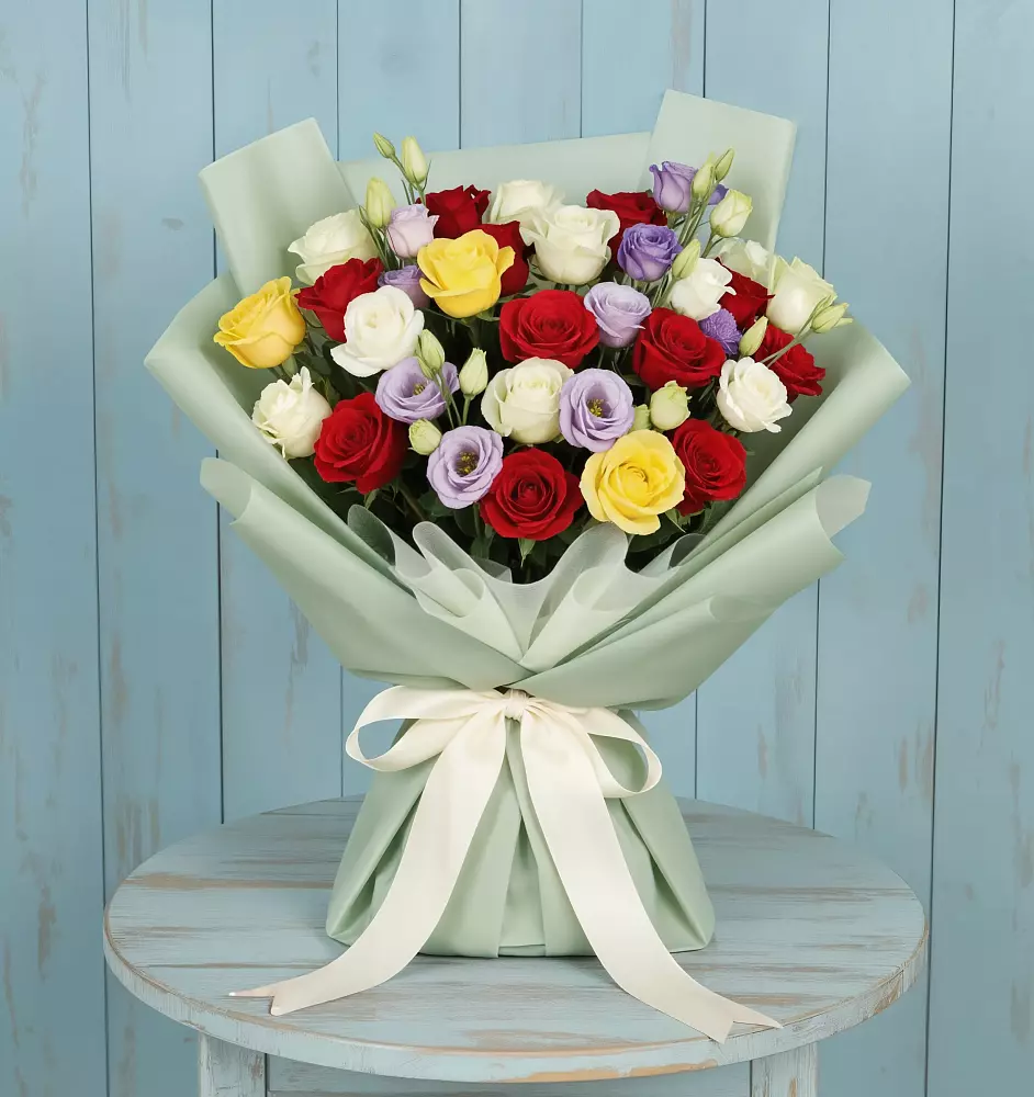 Букет цветов из: Розы в Ярково Новосибирской области