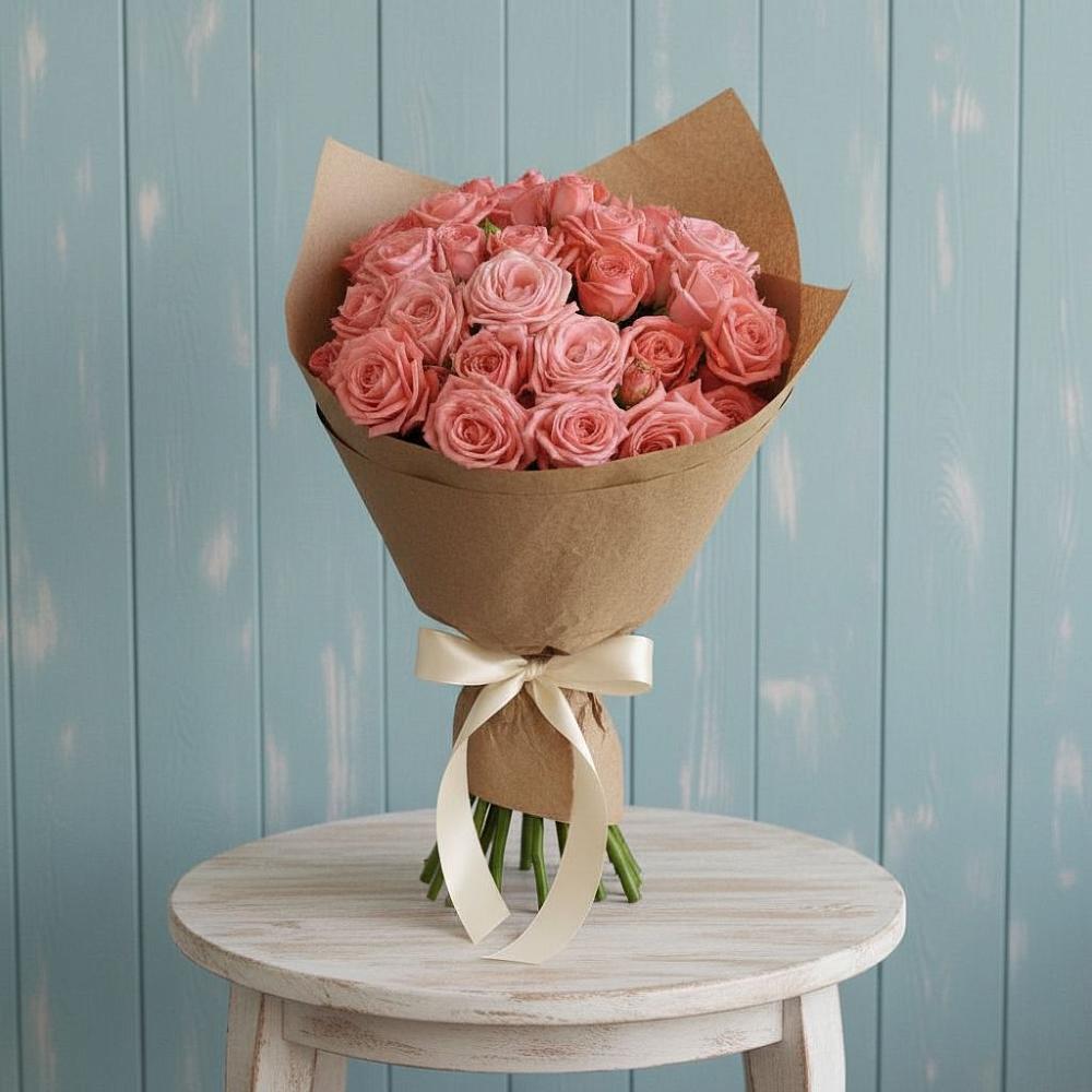 Букет цветов из: Розы в Ярково Новосибирской области