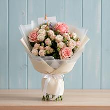 Букет цветов из:  Розы в Ярково Новосибирской области
