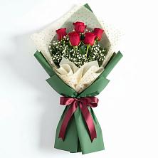 Букет цветов из:  Розы в Ярково Новосибирской области