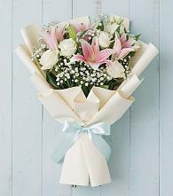 Букет цветов из:  Лилии в Ярково Новосибирской области